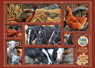 Cobble Hill Farmyard Friends palapeli 275 XL palaa