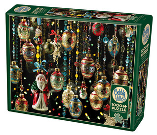Cobble Hill Christmas Ornaments palapeli 1000 palaa