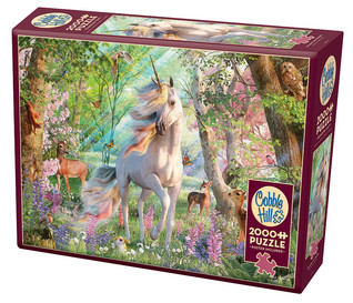 Cobble Hill Unicorn & Friends palapeli 2000 palaa
