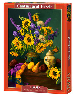 Castorland Autumn Treasures -palapeli 1500 palaa