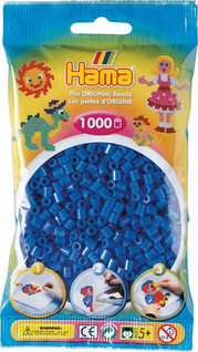 Hama pussi vaalean sininen 1000kpl