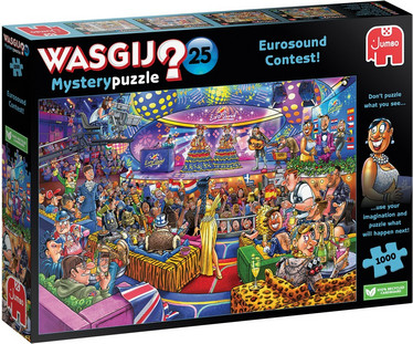Wasgij Mystery 25 Eurosong contest palapeli 1000 palaa