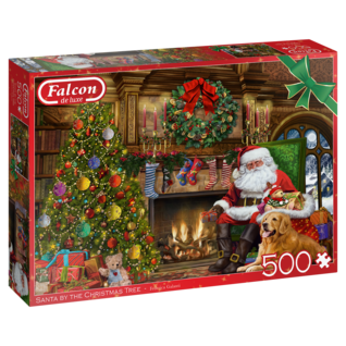 Falcon  Santa by the Christmas Tree palapeli 500 palaa