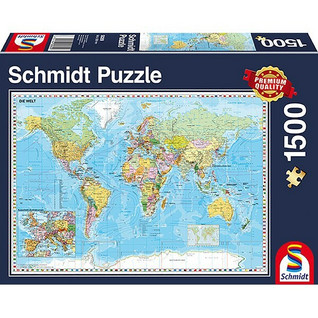 Schmidt The World palapeli 1500 palaa