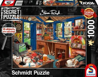 Schmidt Steve Read: Father´s Workshop  Secret palapeli 1000p