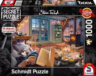 Schmidt Secret Puzzles Steve Read: In the cottage palapeli 1000 palaa