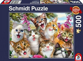 Schmidt Cat Selfie palapeli 500 palaa