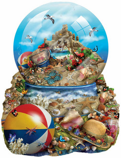 SunsOut XXL Pieces - Lori Schory - Sand Castle palapeli 1000 palaa