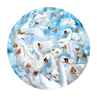 SunsOut Lori Schory - Swan Waterfall palapeli 1000 palaa