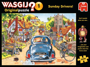 Wasgij Original 1 Sunday Drivers palapeli 1000 palaa