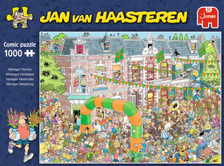 Jan van Haasteren Nijmegen Marches palapeli 1000 palaa