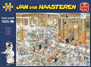 Jan van Haasteren The Kitchen palapeli 1000 palaa