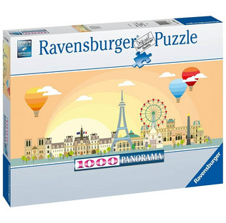 Ravensburger Air Ballon Over Paris palapeli 1000 palaa