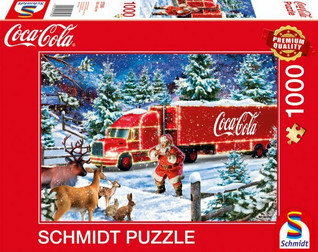 Schmidt Coca Cola Christmas Truck palapeli 1000 palaa