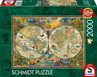 Schmidt Creatures of the Earth palapeli 2000 palaa