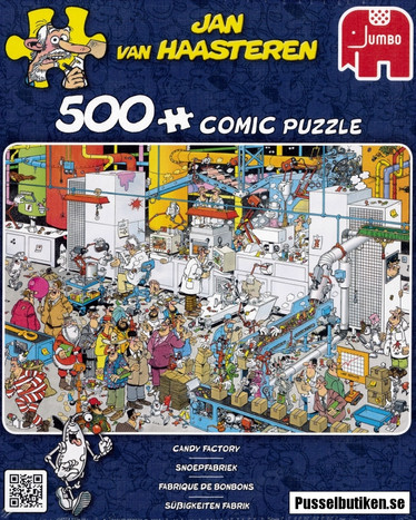 Jan Van Haasteren Karkkitehdas 500palaa