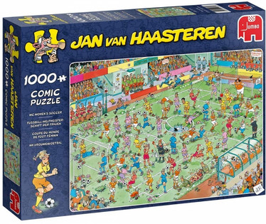 Jan Van Haasteren Coming Soon! Womens Soccer palapeli 1000palaa