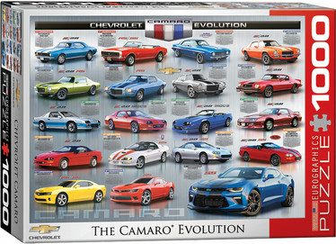 Eurographics Chevrolet the Camaro Evolution palapeli 1000 palaa