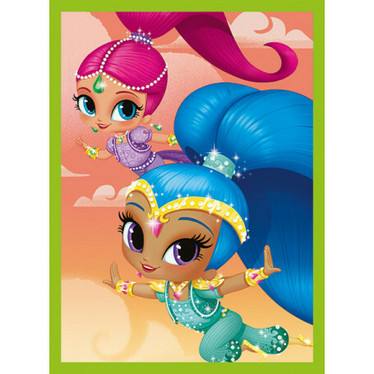 Clementoni Shimmer&Shine kuutiopalapeli 12 osaa