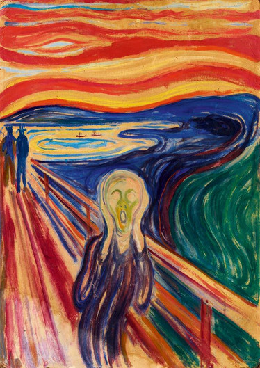 Bluebird Edvard Munch-The Scream palapeli 1000 palaa
