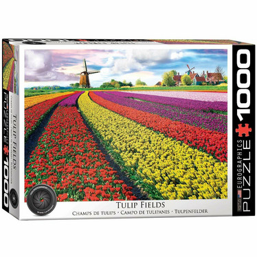 Eurographics Tulip Fields Netherlands palapeli