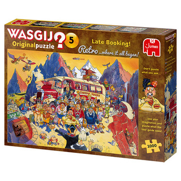 Wasgij Retro Original5 Late Booking palapeli 1000 palaa