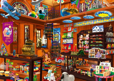 Bluebird Toy Shoppe Hidden palapeli 1000 palaa