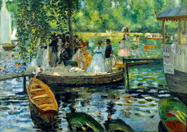 Bluebird Auguste Renoir Bain a`la Grenoillere palapeli 1000 palaa