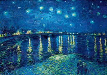 Bluebird Vincent Van Gogh Starry Night over the Rhone 1000 palaa