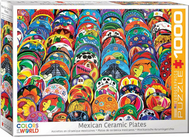 Eurographics Mexican Ceramics Plates palapeli