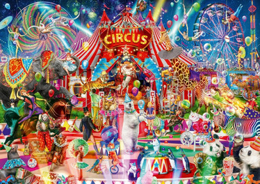 Bluebird A Night at the Circus palapeli 1000 palaa
