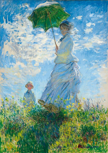 Bluebird Madame Monet and Her Son palapeli 1000 palaa