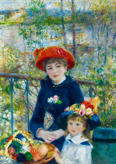 Bluebird Auguste Renoir Two Sisters on the Terrace palapeli 1000 palaa