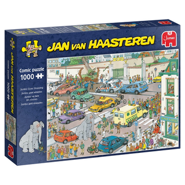 Jan Van Haasteren ostoksilla palapeli 1000 palaa