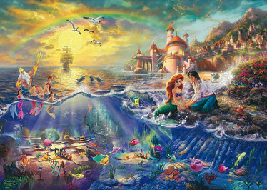 Schmidt Thomas Kinkade Disney Little Mermaid palapeli 1000 palaa