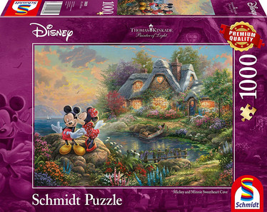 Schmidt Thomas Kinkade, Disney-Sweethearts Mickey & Minnie palapeli