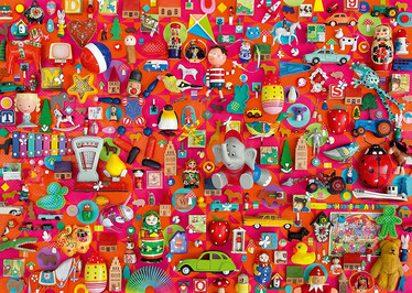 Schmidt Shelley Davies - Vintage Toys palapeli 1000 palaa