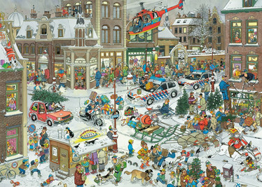 Jan Van Haasteren Christmas palapeli 1000 palaa