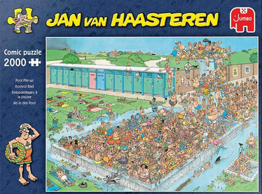 Jan Van Haasteren Maa-uimala,Pool Pile-up palapeli 2000 palaa