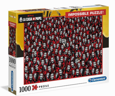 Clementoni Impossible Puzzle-La Casa Di Papel palapeli 1000 palaa