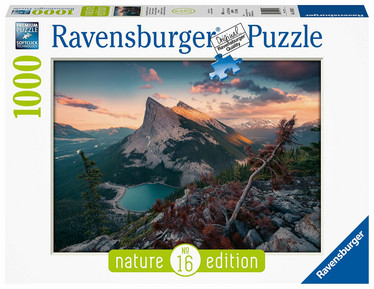 Ravensburger Abends in den Rocky Mountains palapeli 1000 palaa