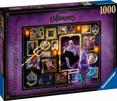 Ravensburger  Disney Villainous Ursula palapeli 1000 palaa