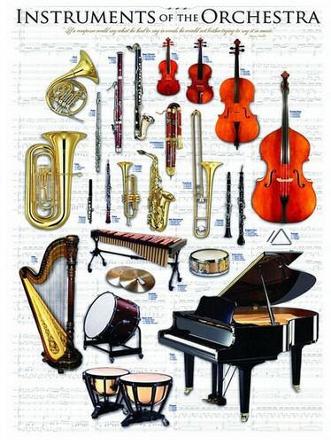 Eurographics Instruments of the Orchestra palapeli 1000 palaa