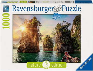 Ravensburger Three Rocks in Cheow Thailand palapeli 1000 palaa