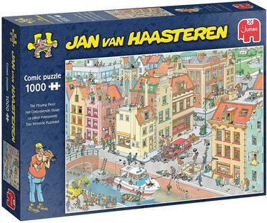 Jan van Haasteren The Missing Piece palapeli 1000 palaa