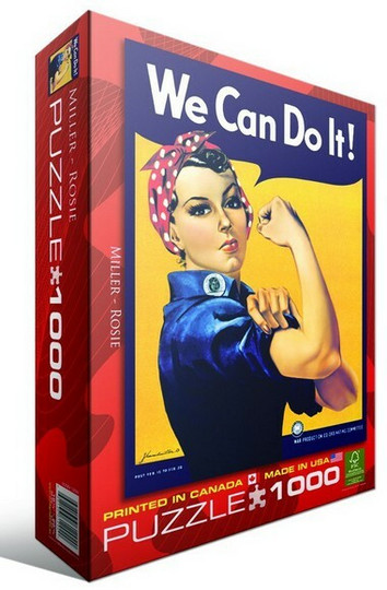 Eurographics Howard Miller Rosie The Riveter palapeli 1000 palaa