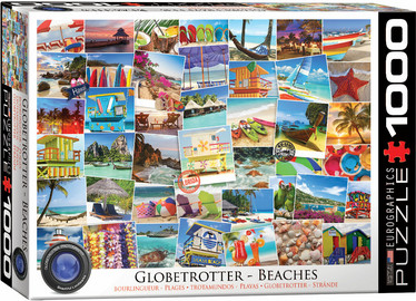 Eurographics Globetrotter Beaches palapeli 1000 palaa