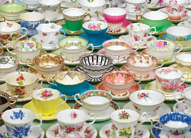 Cobble Hill Tea cups palapeli 1000 palaa