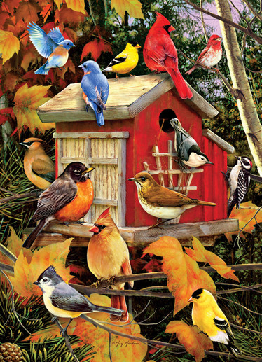 Cobble Hill Fall Birds palapeli 1000 palaa