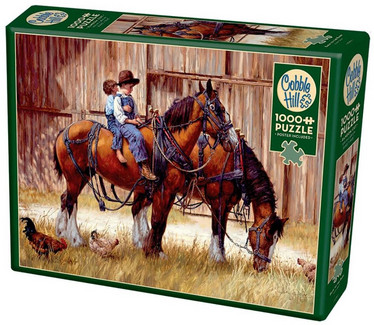 Cobble Hill Back to the Barn palapeli 1000 palaa